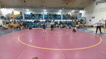 135 lbs Semifinal - Cadence Weis, Laurel vs Arya Hernandz, Lockwood