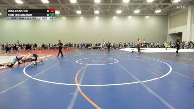 113 lbs Consi Of 32 #2 - Luke Richards, NC vs Reid Grandmason, NH