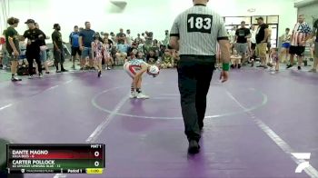 52 lbs Round 2 (8 Team) - Dante Magno, Killa Bees vs Carter Pollock, U2 Upstate Uprising Blue