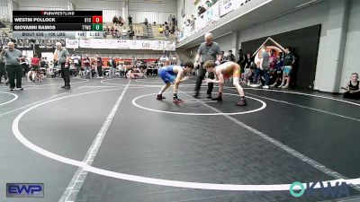 106 lbs Semifinal - Westin Pollock, Owasso Takedown Club vs Giovanni Ramos, Team Tulsa Wrestling Club