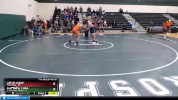 220 lbs Placement Matches (16 Team) - Jayce Chew, Rockwall vs Matthew Lara, El Paso Eastwood