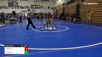 120 lbs Consolation - Trey Bates, Beech vs Kaiden Fisher, Lake Norman