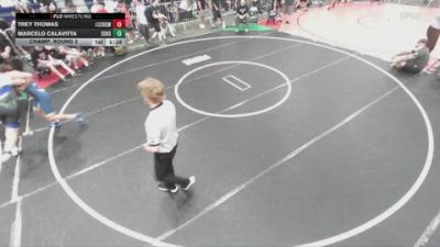 157 lbs Champ. Round 2 - Trey Thomas, La Costa Canyon High School Wr vs Marcelo Calavitta, Rough House Wrestling Club