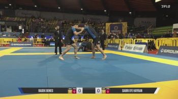 Radek Benes vs Sabri Efe Hayran 2026 IBJJF European NoGi