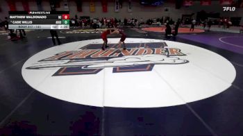 141 lbs Quarterfinal - Cade Willis, Augsburg vs Matthew Maldonado, North Central