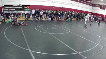 132 lbs Cons. Round 2 - Noe Estrada, Palo Verde vs Manuel Valenzuela-Abraham, Cheyenne