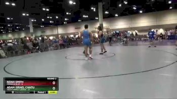 285 lbs Round 2 (10 Team) - Noah Smith, Franklin Blue vs Adam Israel Cantu, Youth Impact Center