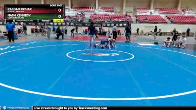 102-107 lbs Round 1 - Nash Kennedy, CORE Wrestling vs Raegan Richar, North Carolina