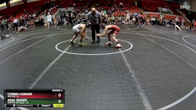 88 lbs Round 2 (8 Team) - Reed Reiner, Empyre WC Gold vs Corbin Horner, Silo WC