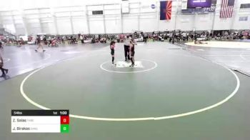 65 lbs Rr Rnd 3 - Brandon Williams, Red Wave vs Skyler Bialecki, Granite WC