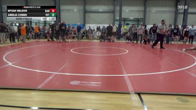 115 lbs Semifinal - Myiah Nelson, Olanta vs Amelia Cobbs, Pittsburgh
