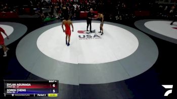 138 lbs Round 1 (16 Team) - Ivan Arias, CVWA-GR vs Remington Escobedo, REWA-GR