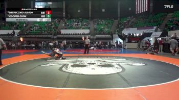 7A 190 lbs Semifinal - Delvecchio Alston, Hewitt-Trussville vs Cooper Cook, Vestavia Hills