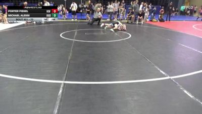 70 lbs Round Of 16 - Porter Fissel, New Oxford vs Michael Alessi, Rose Valley
