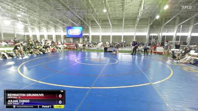 100 lbs Semis & 1st Wrestleback (8 Team) - Remington Grunhuvd, Montana vs Julian Zargo, New Jersey