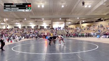 A 285 lbs Cons. Round 1 - Jamall Newsome, Millington Central High School vs Kenny Harris, Alcoa High School