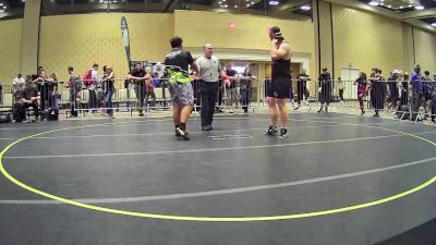 285 lbs Consolation - Brian Haas, Pounders WC vs Aaron Gonzalez, Canyon Springs HS