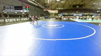 Boys 2A 106 lbs Cons. Round 2 - Kellen Scott, Lynden vs Bryant Razo, Bellingham