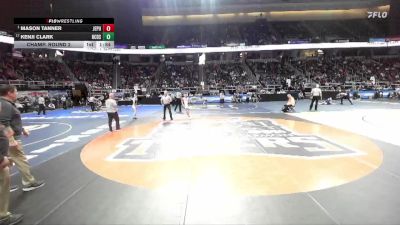 II-108 lbs Champ. Round 2 - Mason Tanner, Jordan Elbridge-PB-US-CM vs Kenji Clark, Rye Country Day School