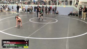 93 lbs Quarterfinal - Jedidiah Mason, Glacier Bear Wrestling Club vs Erik Bell, Mid Valley Wrestling Club