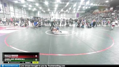 67 lbs Champ. Round 1 - Kneeland Senescall, Big Cat WC vs Rocco Ringer, Sandpoint Legacy WC