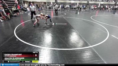 70 lbs Semifinal - Kaden Frankfurt, DC Elite Wrestling vs Deacon Glassmaker, Princeton Wrestling Club