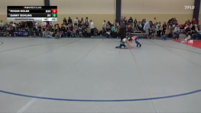 55 lbs Quarterfinal - Danny Bohling, Jesup Mat Club vs Rogan Nolan, Big Game Wrestling Club