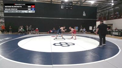 86 kg Cons. Rd Of 32 - Nathan Blanchette, Skwc vs Nolan O'Boyle, Tar Heel Wrestling Club