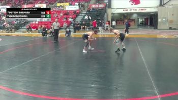 125 lbs Semifinal - Kaiden Powell, University Of Central Missouri vs Peyton Shepard, University Of Central Missouri