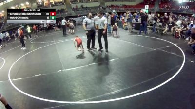 60 lbs 1st Place Match - Hudson Broz, Nebraska Boyz vs Spencer Bernshausen, 2TG