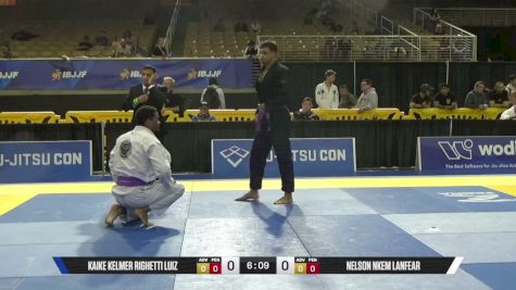 Nelson Nkem Lanfear vs Kaike Kelmer Righetti Luiz 2026 Pan Jiu Jitsu IBJJF Championship