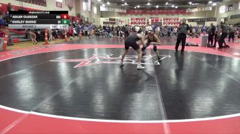 130 lbs Round 3 - Adler Oleszak, Askren Wrestling Academy vs Hurley Burke, Spooner Rails