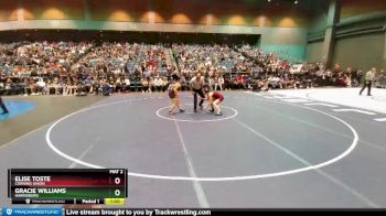 107 lbs Consolation 1st - Gracie Williams, Harrisburg vs Elise Toste, Corning Union