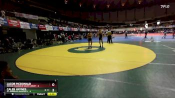 125 lbs Placement (16 Team) - Caleb Haynes, St. Andrews University vs Jacob Mcdonald, Rowan College Of South Jersey