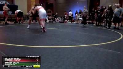 Finals (8 Team) - Tanner Craft, Alpha Elite vs Bradley Rivera, Elite Athletic Club