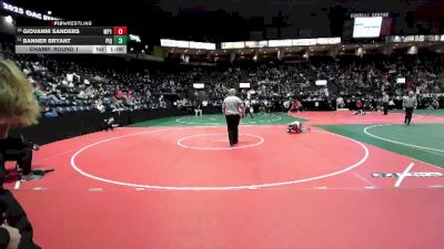 85 lbs Champ. Round 1 - Banner Bryant, PIQ1 vs Giovanni Sanders, MP1