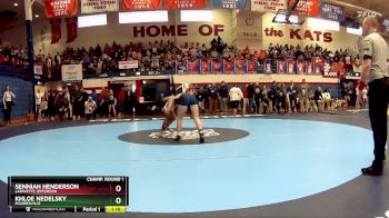 110 lbs Champ. Round 1 - Khloe Nedelsky, Mooresville vs Senniah Henderson, Lafayette Jefferson