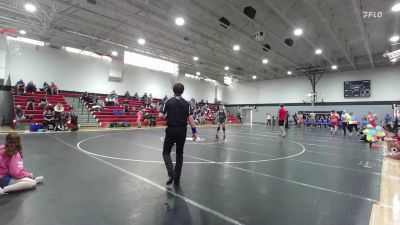 110 lbs Round 3 (12 Team) - Addison Ray, Heartland Eagles vs Holly Eason, WTC