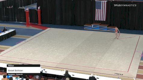 Babet Balikian - Ribbon - 2021 Rhythmic Elite Qualifier