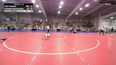 56 lbs Rr Rnd 1 - Kroy Voelker, Iron Horse vs Maximus Montealegre, Keystone Krush