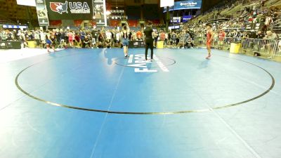 113 lbs Cons 16 #1 - Jack Baker, CA vs Jordan Bell, MO