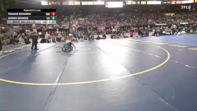 5A 113 lbs Quarterfinal - Joziah Koonce, Lakeland vs Teagan Navarro, Nampa