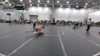138 lbs Round 3 (4 Team) - Hunter Knight, Botetourt TC vs Brayden Roberts, Sly Fox