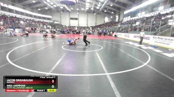 108 lbs Cons. Round 3 - Jacob Sinsabaugh, Waverly vs Wes Hamman, South Williamsport Area Hs