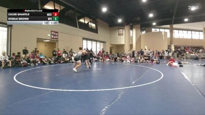 190 lbs Round 4 (6 Team) - Steele Brown, Morris Fitness Dynasty vs Caleb Shartle, North DeSoto Blue