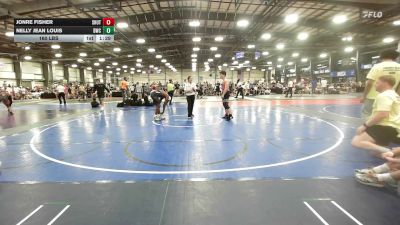 160 lbs Rr Rnd 2 - Jonre Fisher, Team Shutt Mutts - HSB vs Nelly Jean Louis, Doughboy Gold - HSB