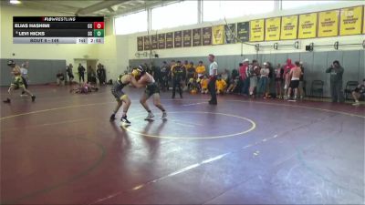 149 lbs Champ. Round 1 - Elias Hashimi, Chabot College vs Levi Hicks, Shasta College