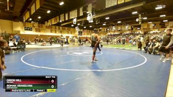 132 lbs Cons. Round 3 - Roman Arakelyan, Birmingham vs Orion Hill, Folsom