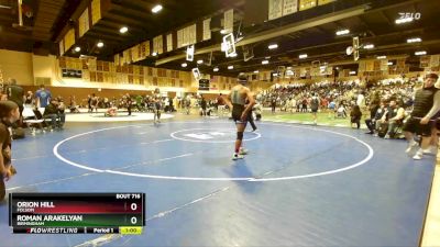 132 lbs Cons. Round 3 - Roman Arakelyan, Birmingham vs Orion Hill, Folsom