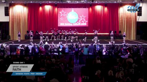 Spirit Xtreme - Faith [2023 L1.1 Youth - PREP - Medium Day 1] 2023 NCA Holiday Classic